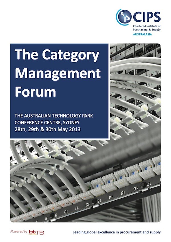 The Category Management Forum Brochure