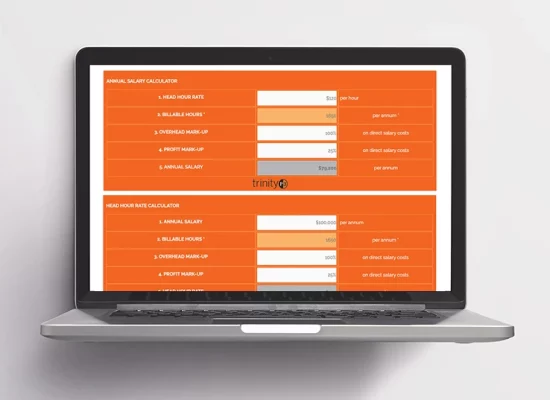 A step by step approach to calculating ad agency resource rates and head hour costs 2 trinityp3 calculators 2