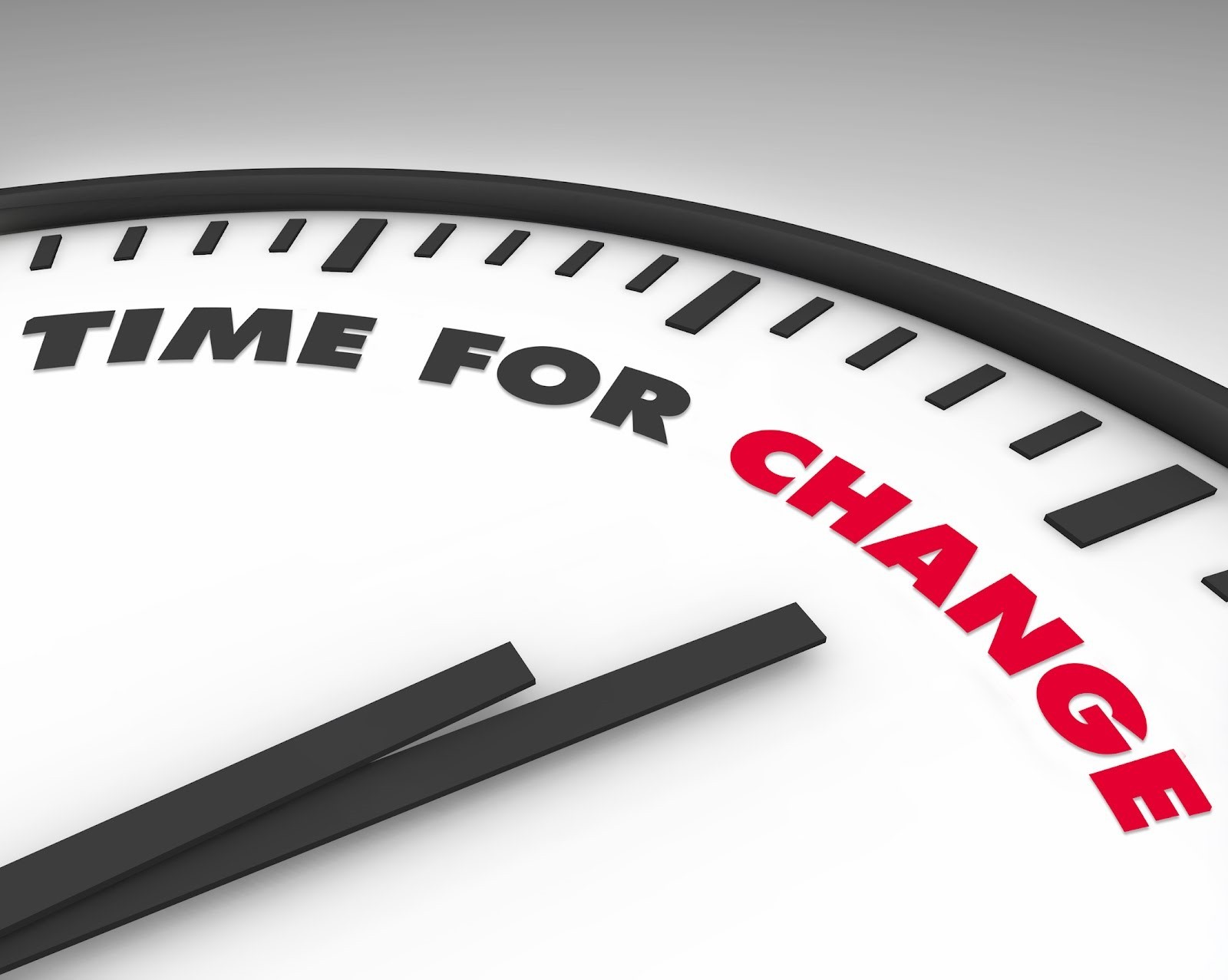 Time for change