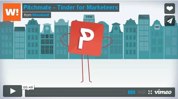 Pitchmate-tinder for marketeers