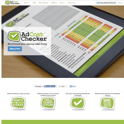 Ad Cost Checker