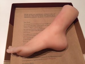Getting A Foot In The Door