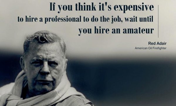 If you think it’s expensive to hire a professional marketing management consultant to do the job, wait until you hire an amateur