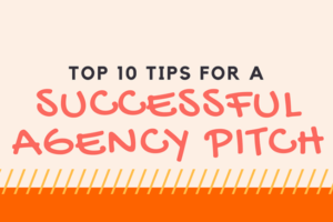 Top 10 tips for a successful agency pitch - Infographic