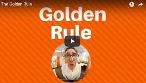 When is the right time to apply the Golden Rule in marketing?