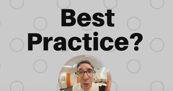The danger of confusing best practice with common practice