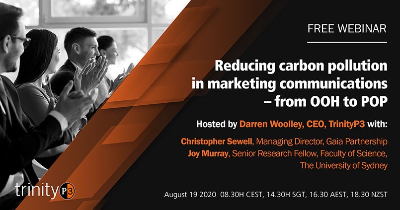 Reducing Carbon Pollution in Marketing Communications – From OOH To POP