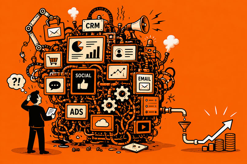 The MarTech Mirage: Why More Technology Usually Means Less Marketing Performance 1 More Technology Less Marketing Performance