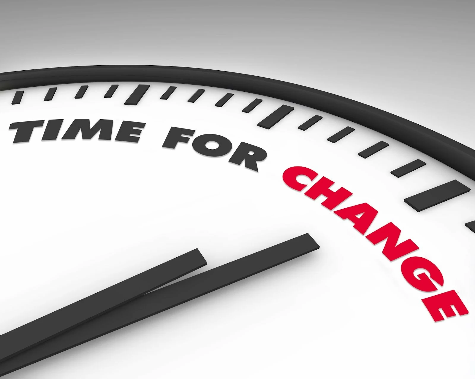 Time for change