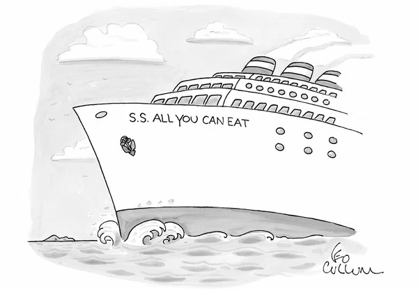 Ad agencies are like cruise ships.